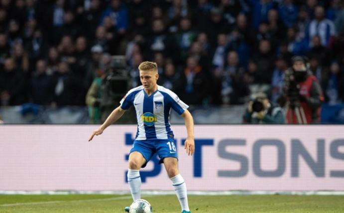 Santiago Ascacibar kam vom VfB Stuttgart zu Hertha BSC. Foto: Soeren Stache/zb/dpa