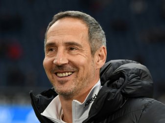 Trifft mit Frankfurt am Samstag auf Leipzig: Adi Hütter Trifft mit Frankfurt am Samstag auf Leipzig: Adi Hütter