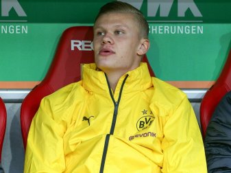 Sitzt gegen Köln nur auf der Bank: Erling Haaland Sitzt gegen Köln nur auf der Bank: Erling Haaland