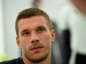 Ein Herz für den FC: Lukas Podolski Ein Herz für den FC: Lukas Podolski