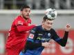 Luca Kilian (r) wird dem SC Paderborn vorerst fehlen. Foto: Friso Gentsch/dpa