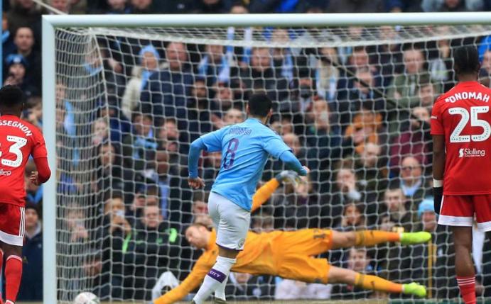Der deutsche Nationalspieler Ilkay Gündogan (M) erzielte den Treffer zum 1:0. Foto: Mike Egerton/PA Wire/dpa