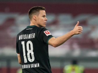 Glaubt an den Verbleib von Bremen in der Bundesliga: Werder-Kapitän Niklas Moisander. Foto: Bernd Thissen/dpa Glaubt an den Verbleib von Bremen in der Bundesliga: Werder-Kapitän Niklas Moisander. Foto: Bernd Thissen/dpa