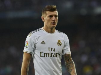 Toni Kroos ist bei Real Madrid ein Führungsspieler. Foto: Legan P. Mace/SOPA Images via ZUMA Wire/dpa Toni Kroos ist bei Real Madrid ein Führungsspieler. Foto: Legan P. Mace/SOPA Images via ZUMA Wire/dpa