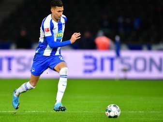 Wechselt Davie Selke von Hertha BSC nach England?. Foto: Soeren Stache/dpa-Zentralbild/dpa Wechselt Davie Selke von Hertha BSC nach England?. Foto: Soeren Stache/dpa-Zentralbild/dpa