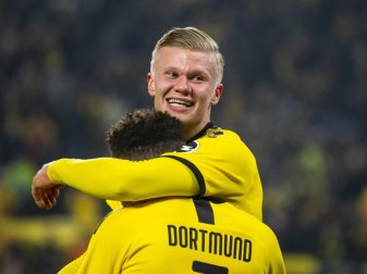 Der Dortmunder Neuzugang Erling Haaland schlug sofort ein. Foto: Bernd Thissen/dpa