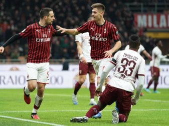Krzysztof Piatek (r) steht vor einem Wechsel zu Hertha BSC. Foto: Spada/Lapresse/Lapresse via ZUMA Press/dpa Krzysztof Piatek (r) steht vor einem Wechsel zu Hertha BSC. Foto: Spada/Lapresse/Lapresse via ZUMA Press/dpa