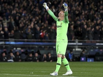 Marc-Andre ter Stegen und Barcelona stehen im Pokal-Viertelfinale Marc-Andre ter Stegen und Barcelona stehen im Pokal-Viertelfinale