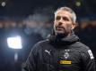 Mit Borussia Mönchengladbach zu Gast bei RB Leipzig: Trainer Marco Rose. Foto: Soeren Stache/zb/dpa