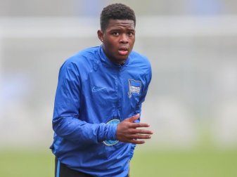 Geht auf Leihbasis von Hertha BSC zum FC Groningen: Daishawn Redan. Foto: Andreas Gora/dpa