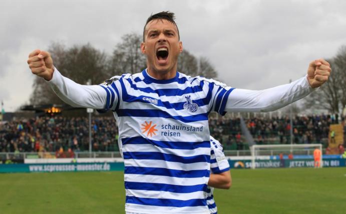 Petar Sliskovic traf zum 1:0 für Duisburg