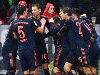 Die Bayern blicken dem Spiel gegen RB Leipzig mit Optimismus entgegen. Foto: Torsten Silz/dpa Die Bayern blicken dem Spiel gegen RB Leipzig mit Optimismus entgegen. Foto: Torsten Silz/dpa