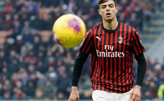 Maldini-Sohn Daniel durfte für den AC Mailand sein Debüt in der Serie A feiern. Foto: Spada/Lapresse/Lapresse via ZUMA Press/dpa