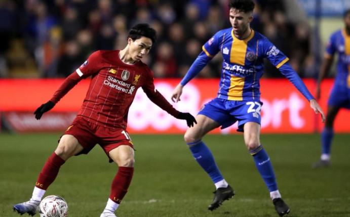 Das Hinspiel im FA-Cup zwischen Shrewsbury Town und dem FC Liverpool endete mit einem Remis. Foto: Nick Potts/PA Wire/dpa