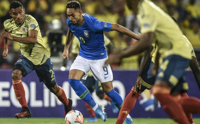 Cunha (m.) traf für Brasilien zum Ausgleich