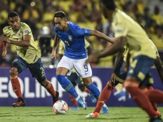 Cunha (m.) traf für Brasilien zum Ausgleich Cunha (m.) traf für Brasilien zum Ausgleich