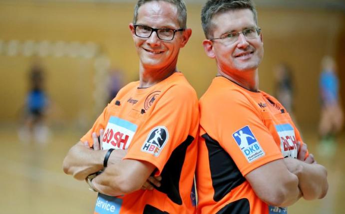 Ein erfahrenes Gespann: Marcus Helbig (l) und Lars Geipel. Foto: Jan Woitas/dpa-Zentralbild/dpa