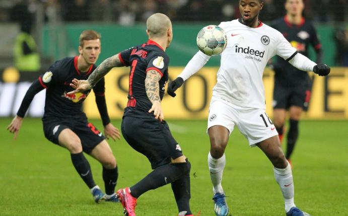 RB Leipzig unterliegt Eintracht Frankfurt im Pokal