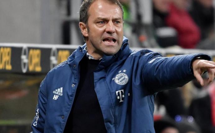 Feiert sein Pokaldebüt als Bayern-Coach: Hansi Flick. Foto: Torsten Silz/dpa