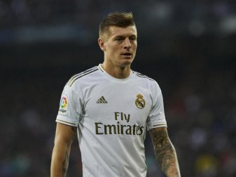 Macht sich Gedanken über sein Karriereende: Toni Kroos. Foto: Legan P. Mace/SOPA Images via ZUMA Wire/dpa Macht sich Gedanken über sein Karriereende: Toni Kroos. Foto: Legan P. Mace/SOPA Images via ZUMA Wire/dpa