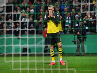 Wird von BVB-Trainer Favre mit Umsicht eingesetzt: Neuzugang Erling Haaland. Foto: David Hecker/dpa