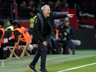 Christian Streich fordert eine Reaktion seines Teams Christian Streich fordert eine Reaktion seines Teams