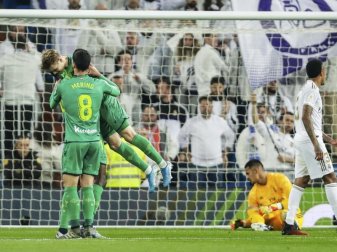 Ausgerechnet Real-Leihgabe Martin Oedegaard leitete mit seinem Tor den Auswärtssieg von San Sebastian in Madrid ein. Foto: Manu Fernandez/AP/dpa Ausgerechnet Real-Leihgabe Martin Oedegaard leitete mit seinem Tor den Auswärtssieg von San Sebastian in Madrid ein. Foto: Manu Fernandez/AP/dpa