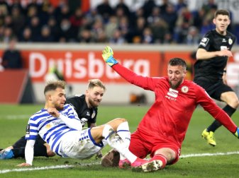 Duisburg muss um die Tabellenführung bangen Duisburg muss um die Tabellenführung bangen