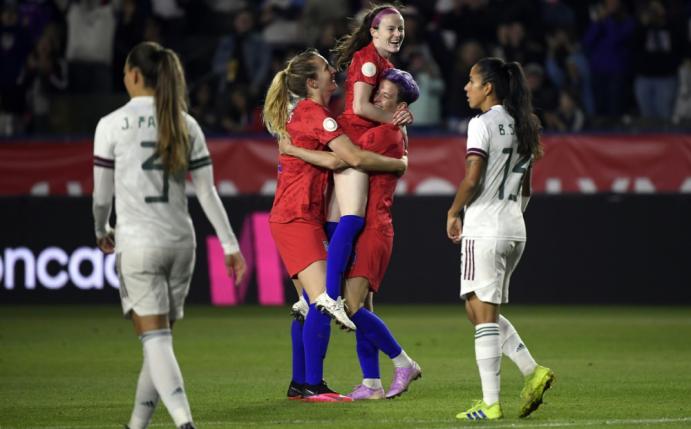 US-Fußballerinnen lösen das Olympia-Ticket
