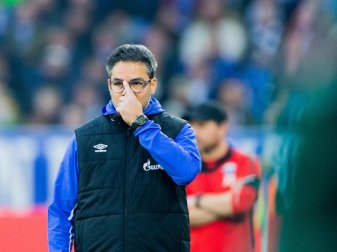 Bedient: Schalke-Coach David Wagner. Foto: Rolf Vennenbernd/dpa Bedient: Schalke-Coach David Wagner. Foto: Rolf Vennenbernd/dpa