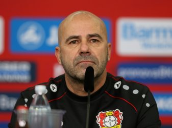 Leverkusens Cheftrainer Peter Bosz