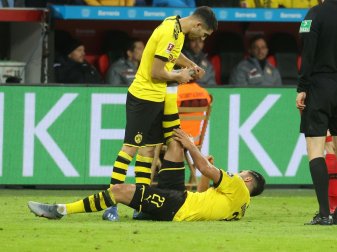 Can(r.) und Hakimi(l.) könnten gegen Frankfurt fehlen Can(r.) und Hakimi(l.) könnten gegen Frankfurt fehlen