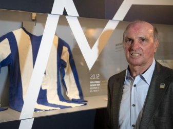 Sorgt sich um die Hertha: Clublegende Erich Beer. Foto: picture alliance / Soeren Stache/dpa Sorgt sich um die Hertha: Clublegende Erich Beer. Foto: picture alliance / Soeren Stache/dpa