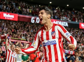 Morata hatte sich im Derby gegen Real Madrid verletzt Morata hatte sich im Derby gegen Real Madrid verletzt