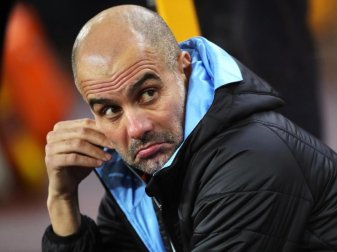 Sieht seine Zukunft weiterhin bei Manchester City: Pep Guardiola. Foto: Nick Potts/PA Wire/dpa Sieht seine Zukunft weiterhin bei Manchester City: Pep Guardiola. Foto: Nick Potts/PA Wire/dpa