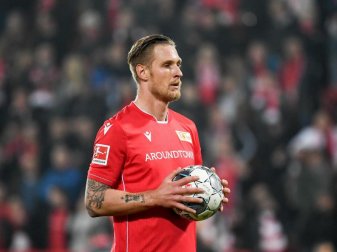 Zieht es am Saisonende weg von Union Berlin: Sebastian Polter. Foto: Britta Pedersen, Andreas Gora/dpa Zieht es am Saisonende weg von Union Berlin: Sebastian Polter. Foto: Britta Pedersen, Andreas Gora/dpa