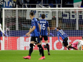 Atalanta Bergamo setzte sich klar gegen den FC Valencia durch. Foto: Luca Bruno/AP/dpa Atalanta Bergamo setzte sich klar gegen den FC Valencia durch. Foto: Luca Bruno/AP/dpa