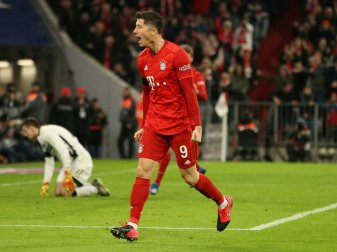 Lewandowski trifft in der 88. Minute zum Sieg