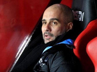 Ist mit Man City gegen Real Madrid gefordert: Pep Guardiola. Foto: Mike Egerton/PA Wire/dpa Ist mit Man City gegen Real Madrid gefordert: Pep Guardiola. Foto: Mike Egerton/PA Wire/dpa