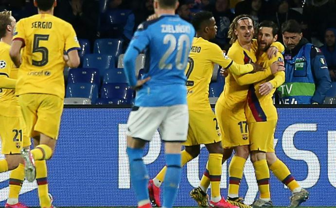 Griezmann trifft für Barca in Neapel