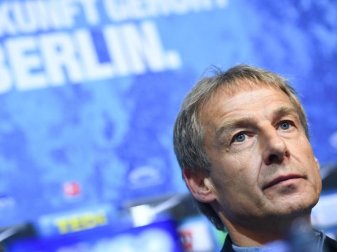 Nicht mehr Hertha-Coach, aber weiter im Fokus: Jürgen Klinsmann. Foto: Britta Pedersen/dpa Nicht mehr Hertha-Coach, aber weiter im Fokus: Jürgen Klinsmann. Foto: Britta Pedersen/dpa