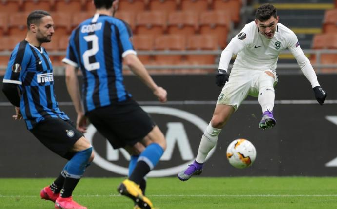 Inter Mailand schlug Ludogorez Rasgrad vor leeren Rängen