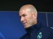 Trainer Zinédine Zidane hat derzeit Probleme mit Real Madrid. Foto: Manu Fernandez/AP/dpa