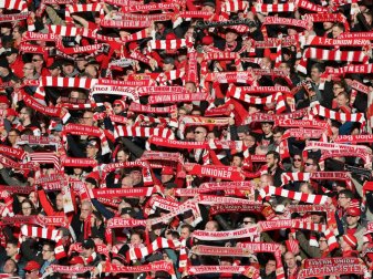 Auch beim Heimspiel von Union wurden Plakate gezeigt Auch beim Heimspiel von Union wurden Plakate gezeigt