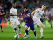 Überzeugte beim Real-Sieg gegen Barça: Toni Kroos (r). Foto: Manu Fernandez/AP/dpa