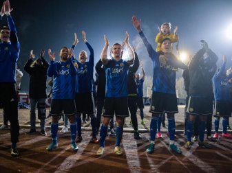 Der 1. FC Saarbrücken möchte für die nächste Überraschung sorgen. Foto: Oliver Dietze/dpa Der 1. FC Saarbrücken möchte für die nächste Überraschung sorgen. Foto: Oliver Dietze/dpa