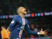 Erhält von Paris Saint-Germain keine Freistellung für die Olympischen Spiele: Kylian Mbappé. Foto: Michel Euler/AP/dpa