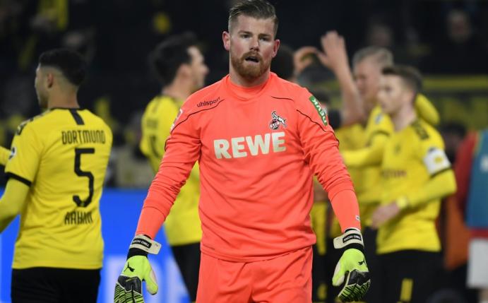 Der 1. FC Köln bangt um den Einsatz von Timo Horn
