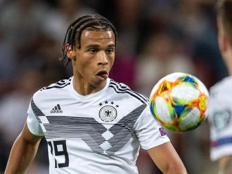 Hofft auf einen Einsatz bei der EM: Leroy Sané. Foto: Marius Becker/dpa