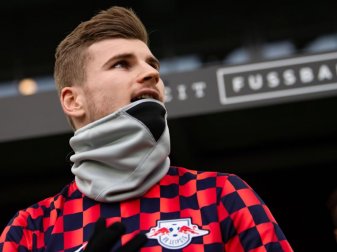 Leipzigs Timo Werner hat Respekt vor dem Erfolgsdruck bei Top-Teams. Foto: Swen Pförtner/dpa
